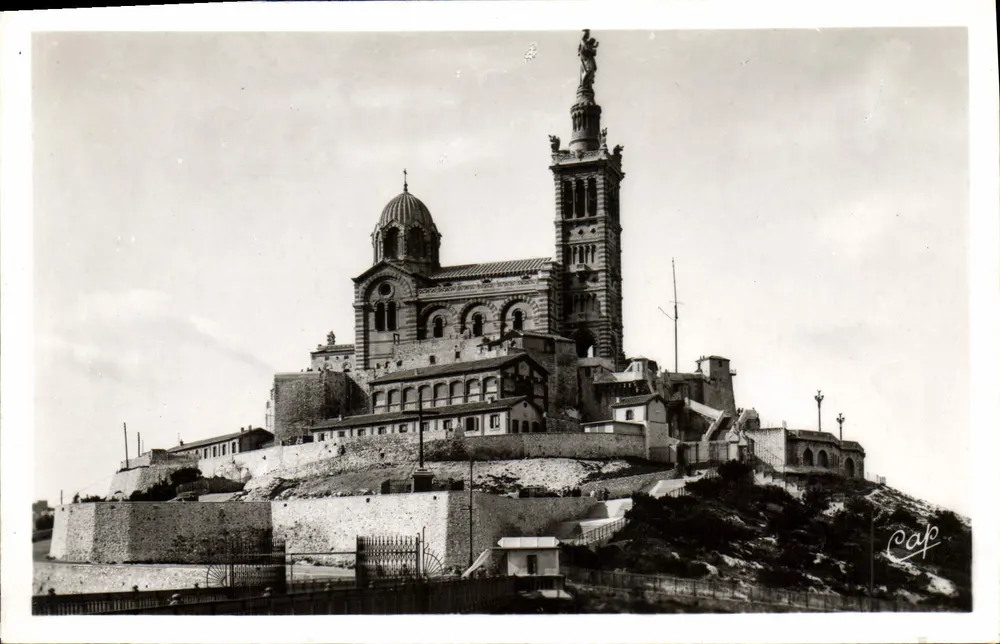 Marseille — Onze Lieve Vrouw van de Wachtpost — uitgever C.A.P. Parijs - Voorkant