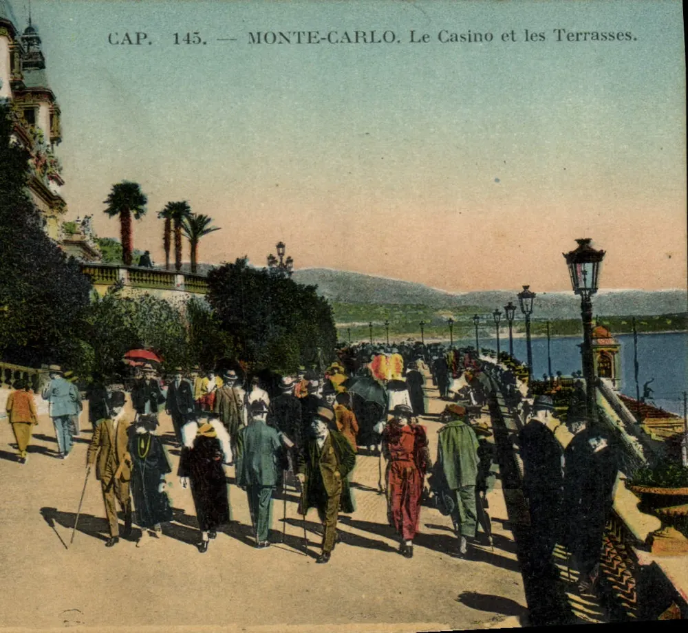 Monte-Carlo. Das Casino und die Terrassen — CAP. 145 - Vorderseite