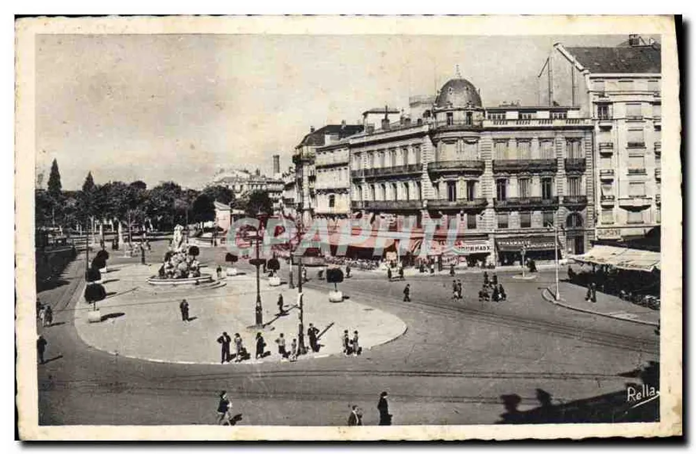 Montpellier — Plaza de la Comedia — Rella, n°2.029 - Anverso