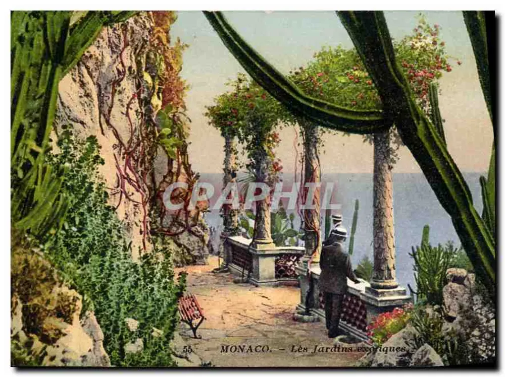 Monaco — Os Jardins Exóticos — Editora: Lénaïtte, n°56 - Frente