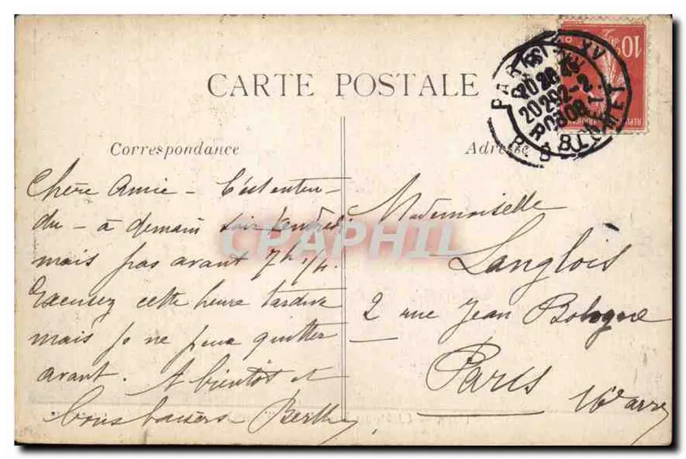 Uzès — Château Ducal (les Tours) — IMP. PAOOTTÉ - Rewers