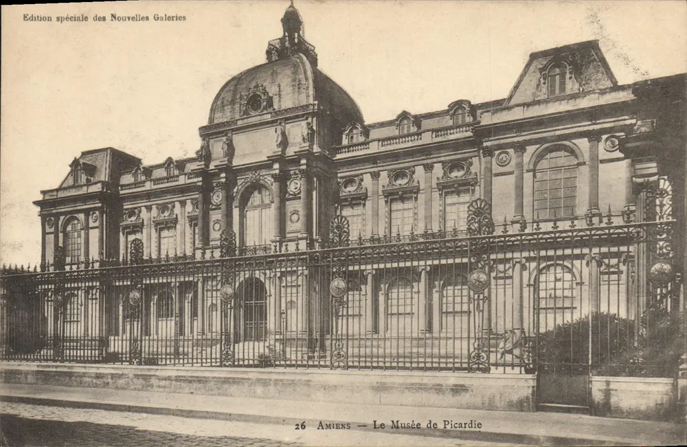 Amiens — O Museu da Picardia — Edição especial das Novas Galerias n°26 - Frente