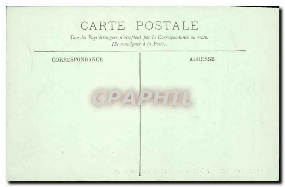 Chenonceaux — O Castelo — A Fachada Oriental — LL. - Verso