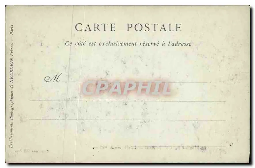 Arredores de Chartres — O Castelo de Villebon — Collections ND Phot - Verso