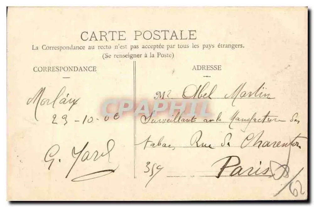 Velho MORLAIX - O Piso — Coleção Fougères - Verso