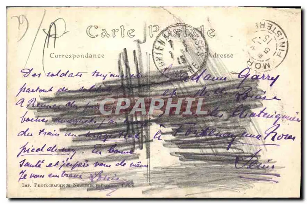 Castelo do Touro — Rade de Morlaix — ND. Phoï. - Verso