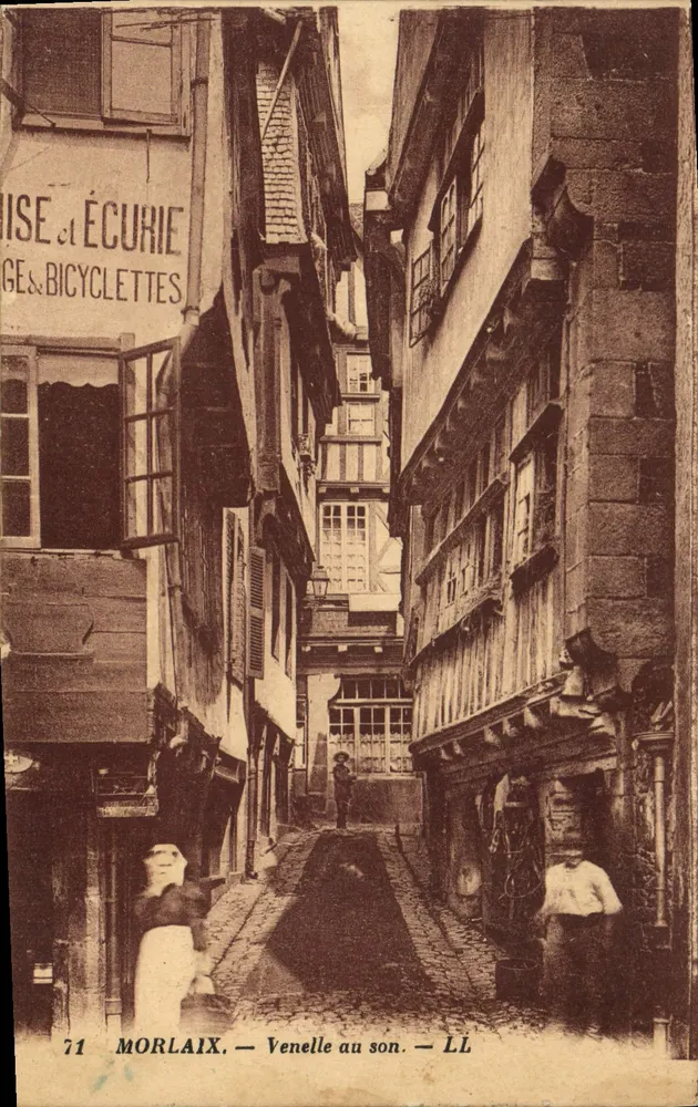 Morlaix — Venelle ao som. — LL - Frente