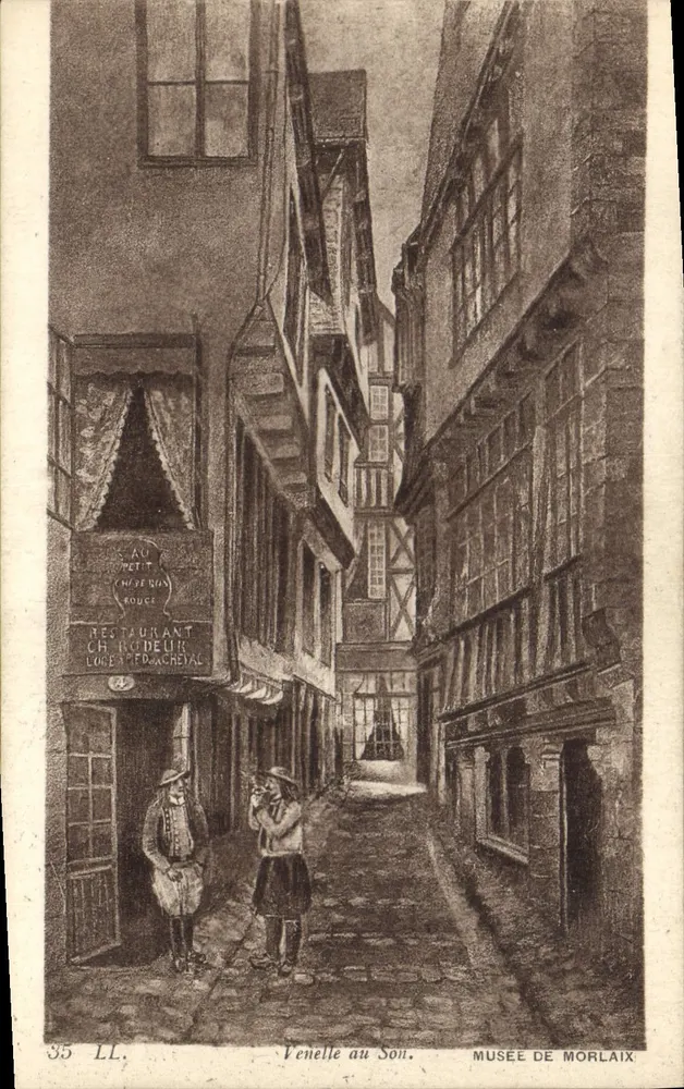 Venelle au Son — Museu de Morlaix — Editor: Museu de Morlaix, n° 35 LL - Frente