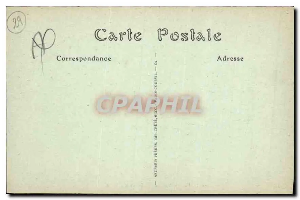 Morlaix — Oude Huizen van het Pavé — JND Fot. - Achterkant