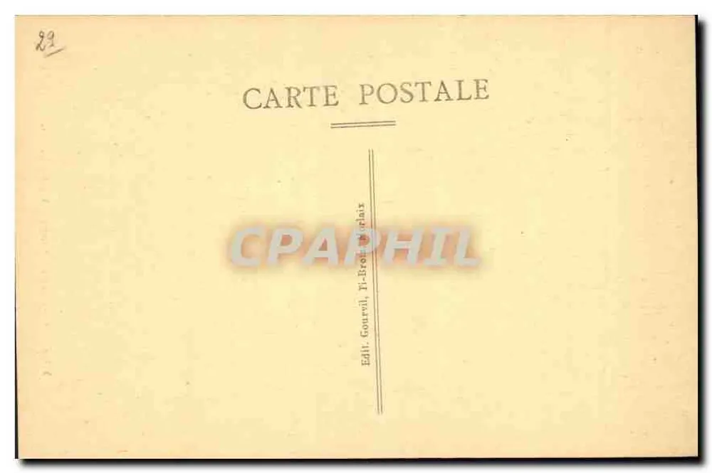 Morlaix — Rue de Bourret — Velhas Casas - Verso