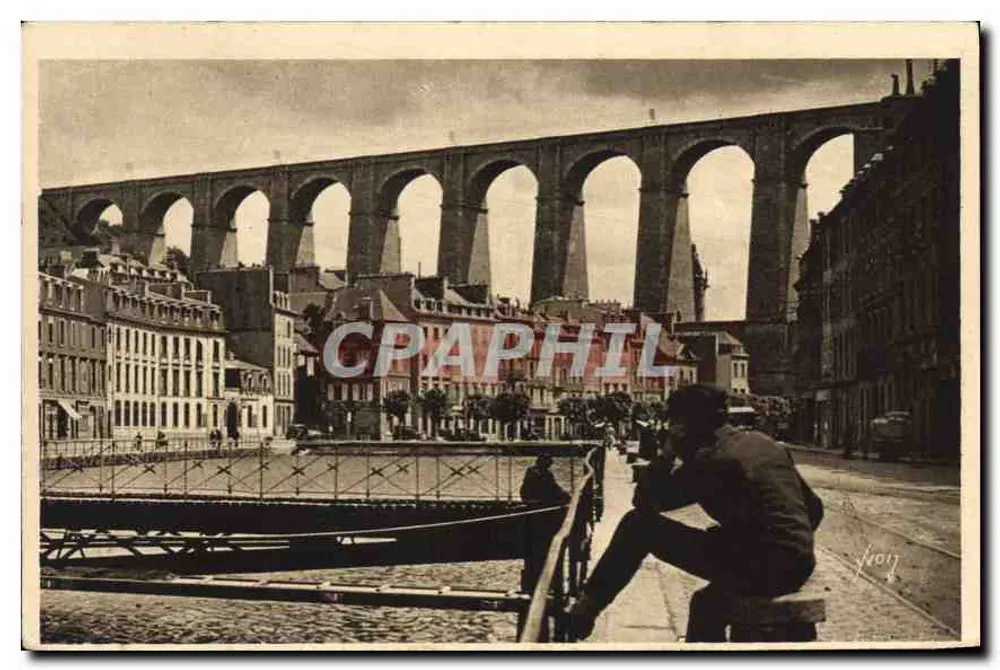 Der Morlaix-Viadukt — Bretagne — Verlag Yvon, Nr. 13 - Vorderseite