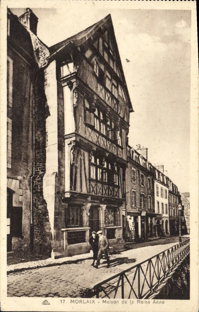 Morlaix - Haus der Königin Anne — anonymer Verlag, Nr. 17 - Vorderseite