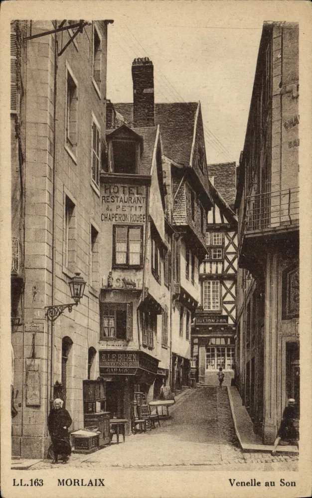 Venelle au Son — Morlaix — Cité des Arts Photomécaniques, Paris - Frente