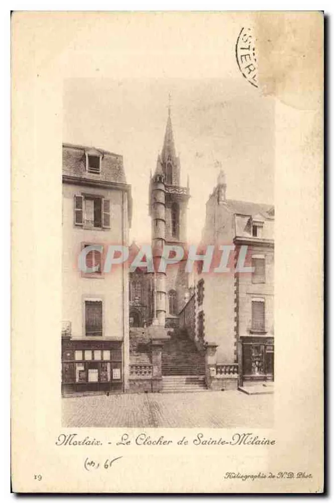 Morlaix - O Sintrão de Santa Mélanie — Kodigraphie de N. St. Phot. — n° 61 - Frente