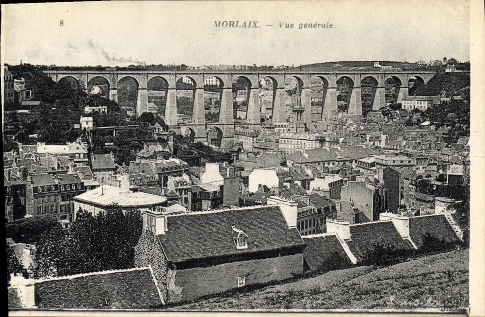 Morlaix — Vista geral — Antigos Estabelecimentos Reurden e Cia, Paris - Frente