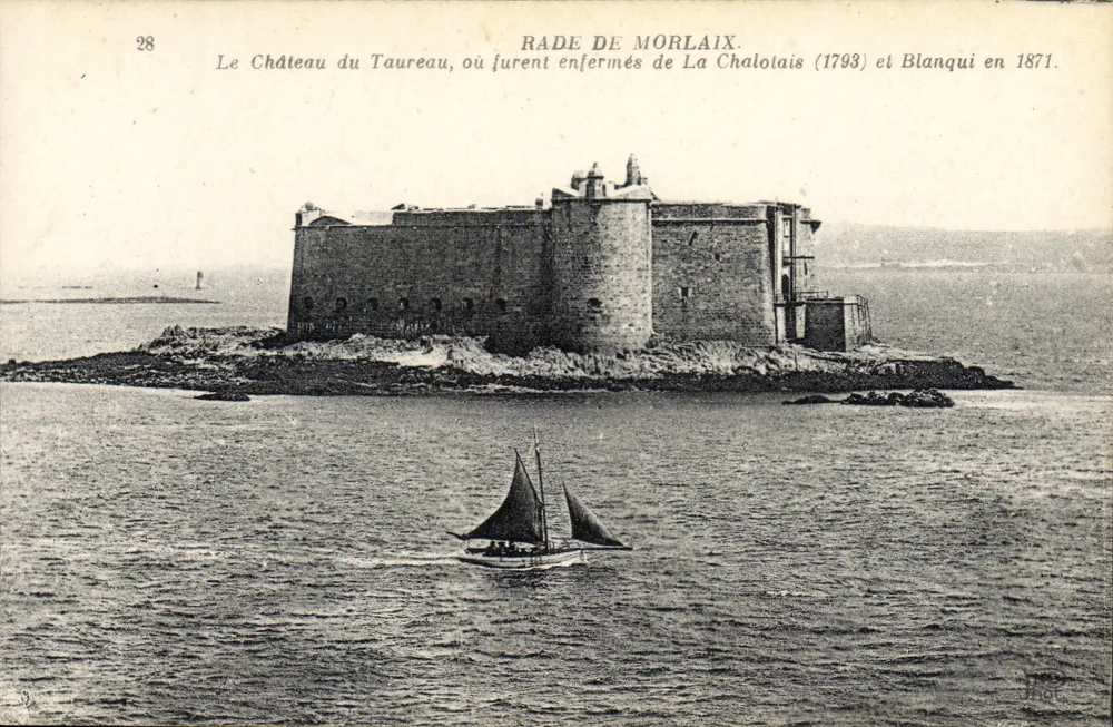 Castillo del Toro — Rada de Morlaix — Editor: Anciens Établissements Neurien et Cie, París - Anverso