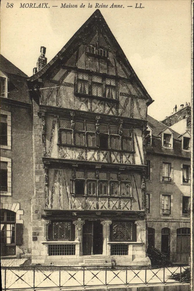 Morlaix — Haus der Königin Anne — LL. — n°58 - Vorderseite