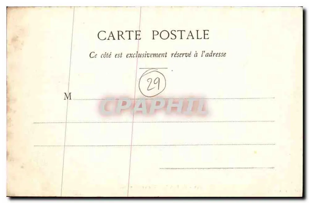 Morlaix — Vista panorâmica — Coleção Andrieu, n° 249 - Verso