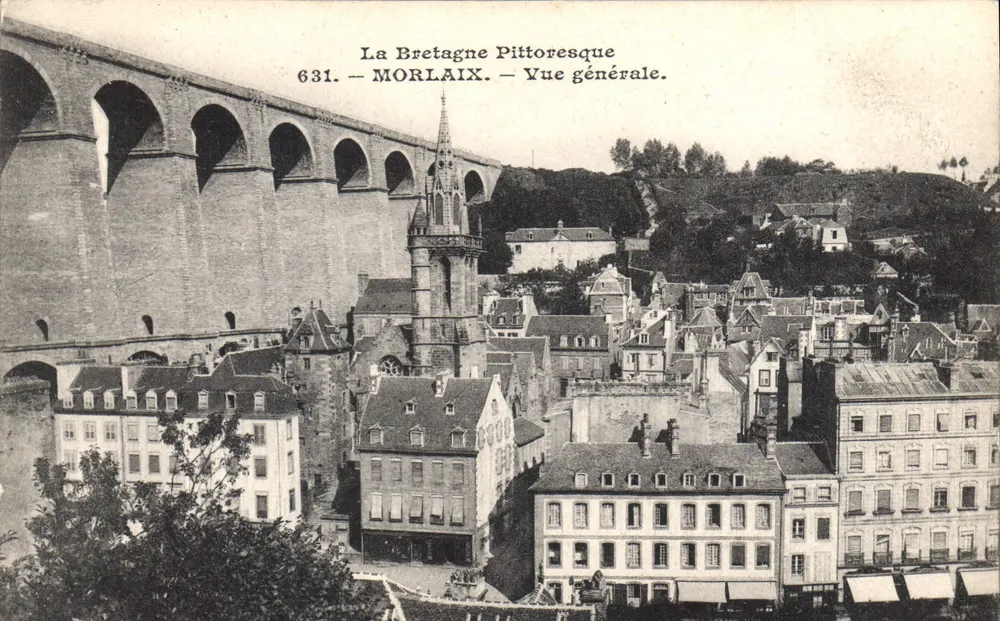 Morlaix — Allgemeiner Blick — La Bretagne Pittoresque, n°631 - Vorderseite