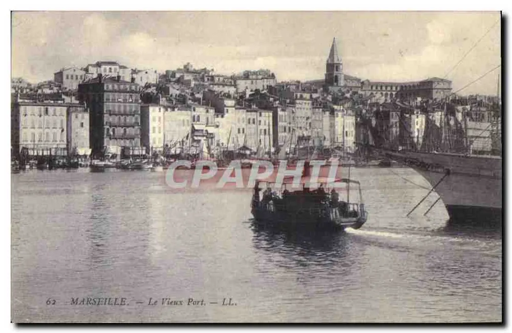 Marseille — O Velho Porto — LL. n°62 - Frente