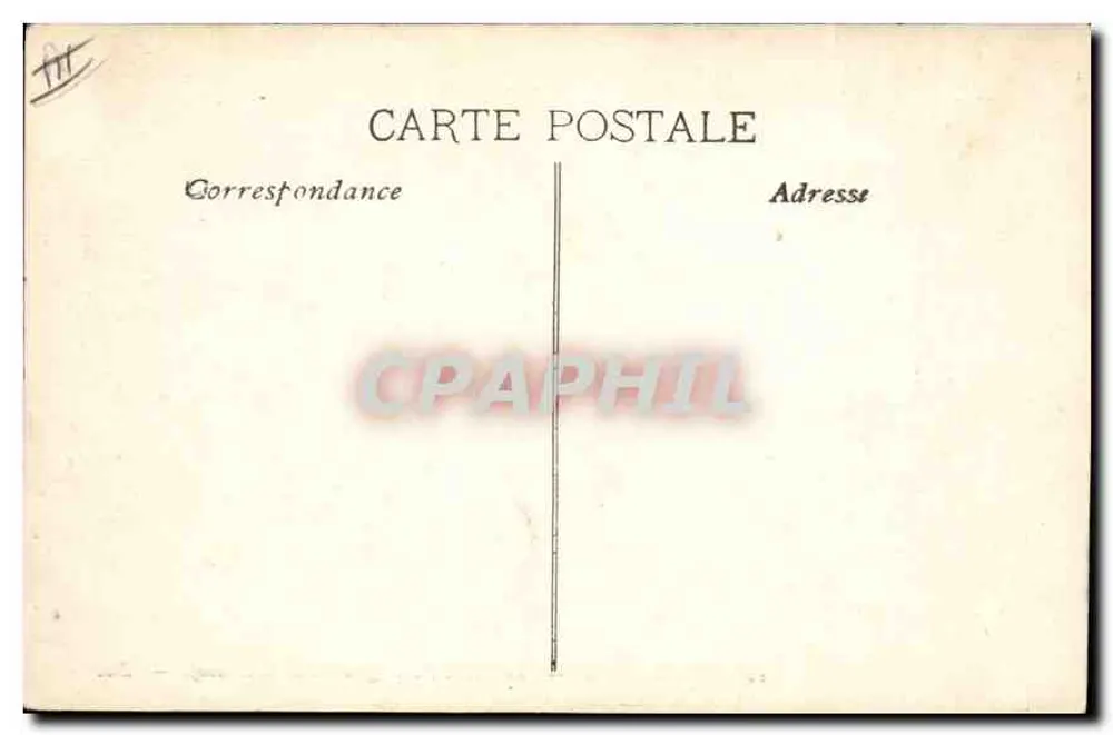 Marseille — Der alte Hafen (Quai de Rive Neuve) — Verlag F.A. - Rückseite