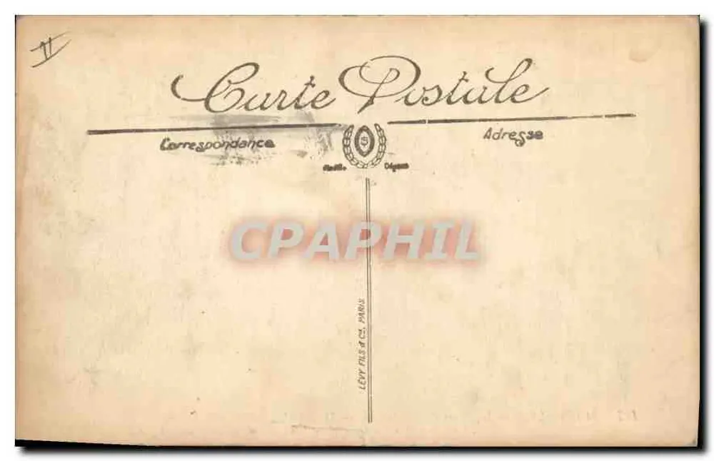 Marseille — Der Leuchtturm von Désirade — Abfahrt eines Chinesischen Briefes — LL - Rückseite