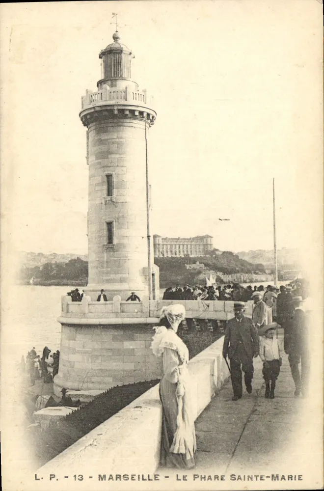 Marselha - O Farol de Santa Maria — L.P. - 13 - Frente