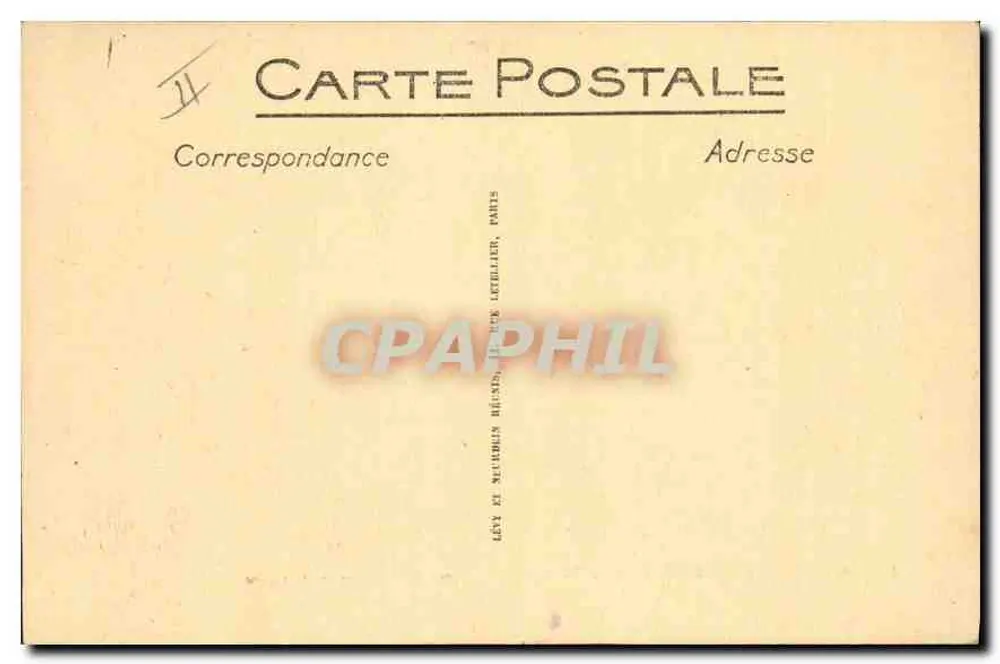 Marseille — Der Leuchtturm der Désirade — Abfahrt eines China-Mails — Sélecta 117 - Rückseite
