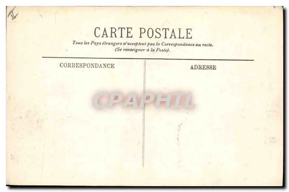 Marseille — Die Mole und der Leuchtturm Sainte-Marie — LL. - Rückseite