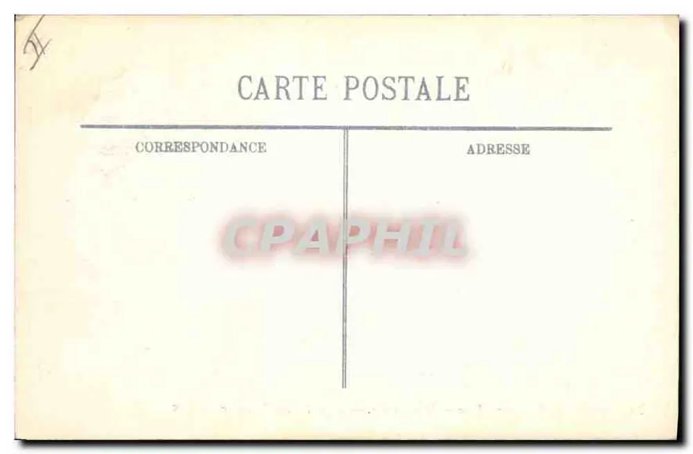 Marseille — Der Leuchtturm von La Désirade — Abfahrt eines Postwagens — n°16 - Rückseite