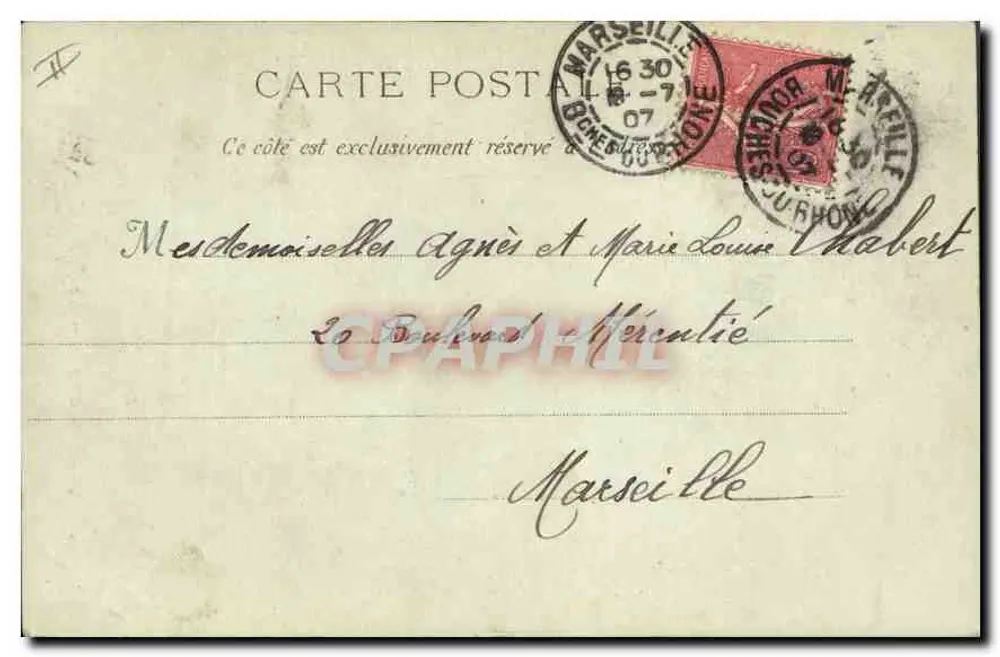 O Farol Ste-Marie — Marselha — L.P. 16 - Verso