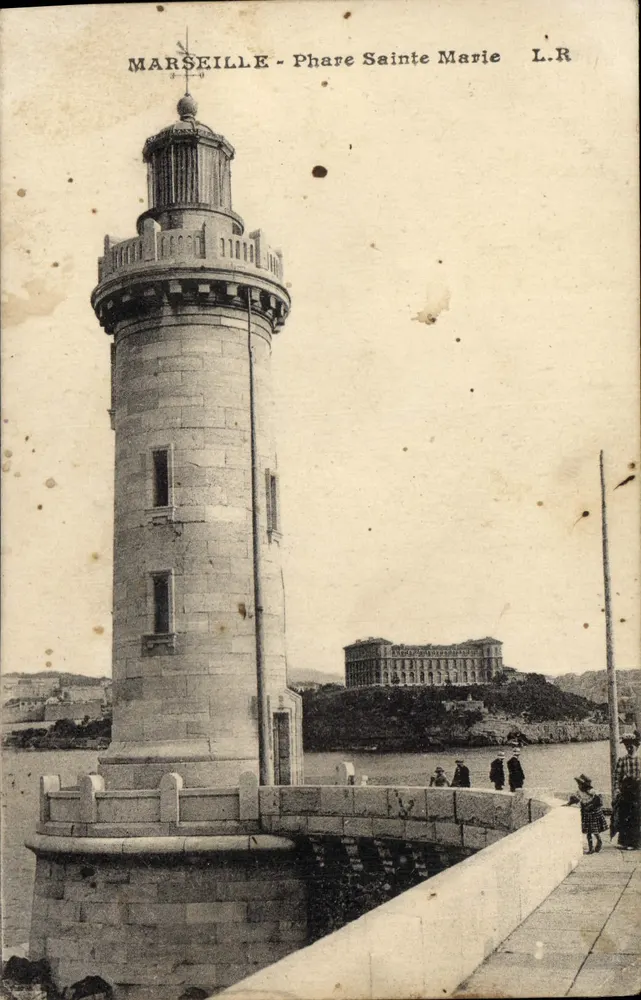 Marseille - Lantaarn van Sint-Maria — L.R. uitgever - Voorkant