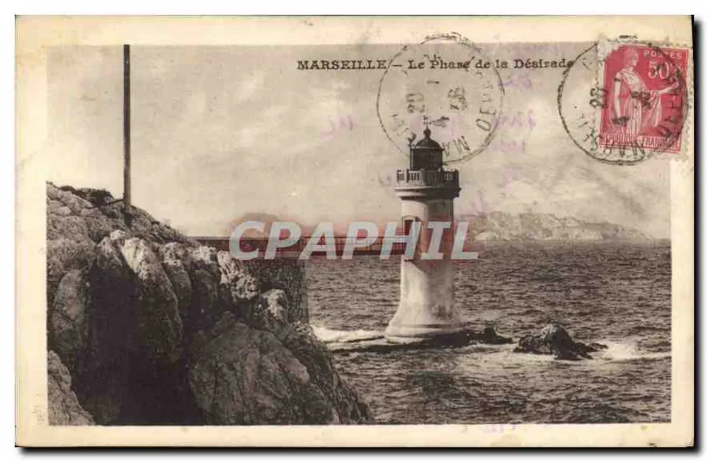 Marseille — O Farol da Désirade — Editor não identificado - Frente