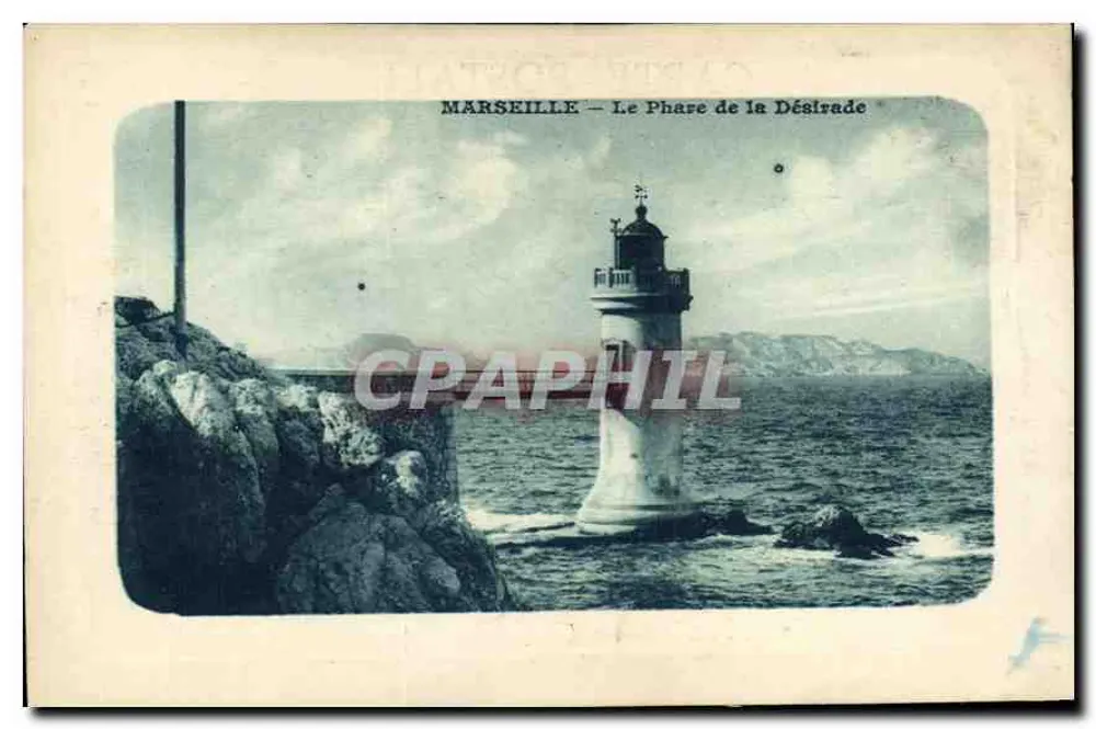 Marselha — Farol da Désirade — Editor: PATRICK (número de série ilegível) - Frente
