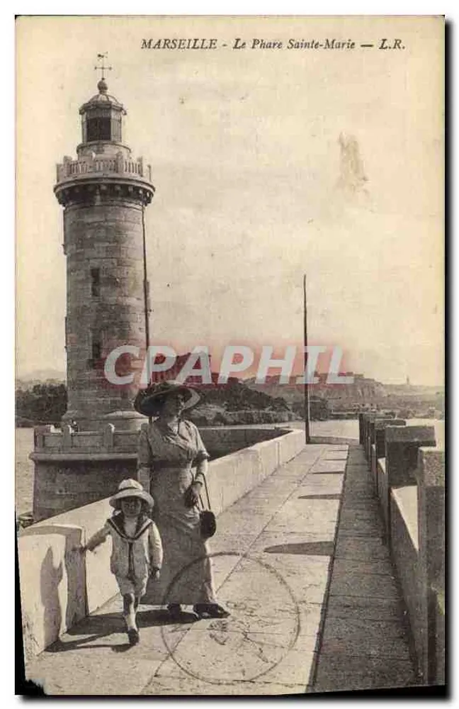 Marselha - O Farol de Santa Maria — L.R. - Frente