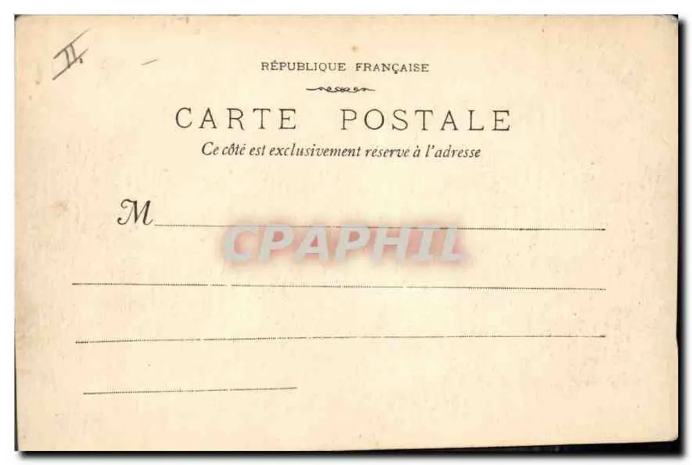 Marseille - O Farol de Santa Maria — editor E. Lacour, 19 rue Thubaneau - Verso