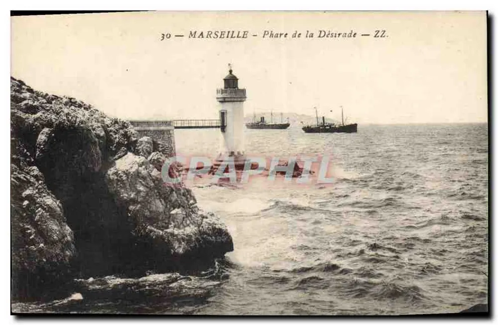 Marseille — Farol da Désirade — Graphil, n°30 - Frente