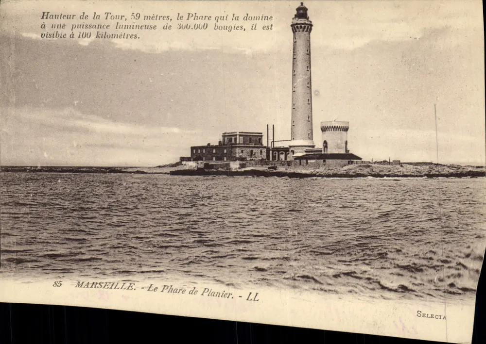 O Farol de Planier — Marselha — Selecta, n°85 - Frente