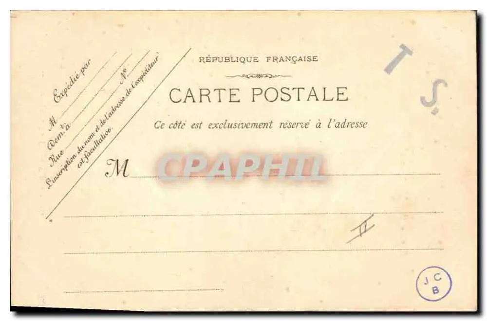 Marselha — O Farol Santa Maria — 79 (bis) - Verso