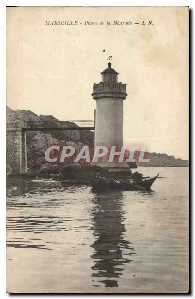 Marselha - Farol da Désirade — L. R. - Frente