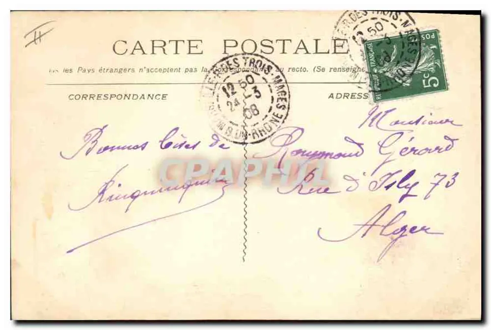 Marseille — Efeito de Noite — n° 326 - Verso