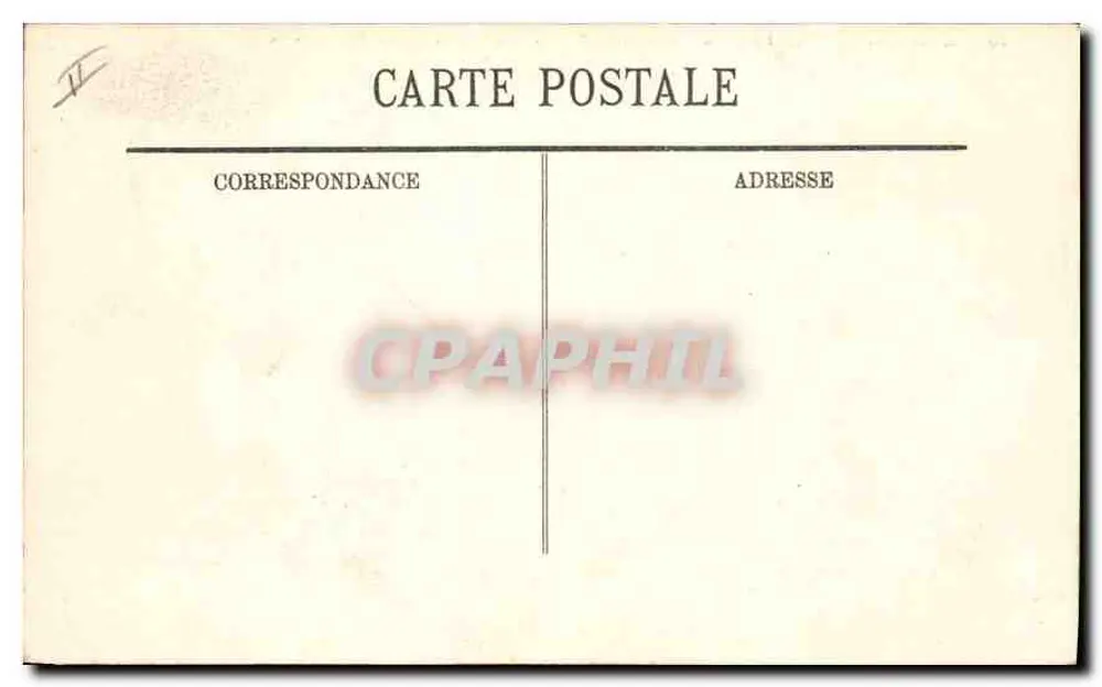 MARSEILLE — Leuchtturm La Désirade — Abfahrt eines Postwagens — X X - Rückseite