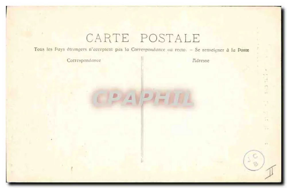 Marselha — Farol de Santa Maria — P. RUAT, ED. - MARSEILLE 79 bis - Verso