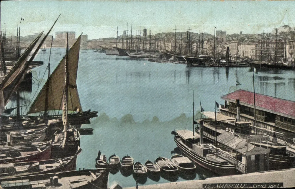 Marselha — Velho porto — editor PALAZO, n°15 - Frente