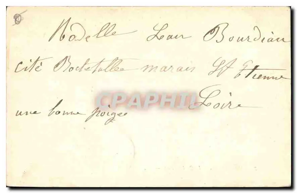 Marselha — O Cais do Porto — LL. - Verso