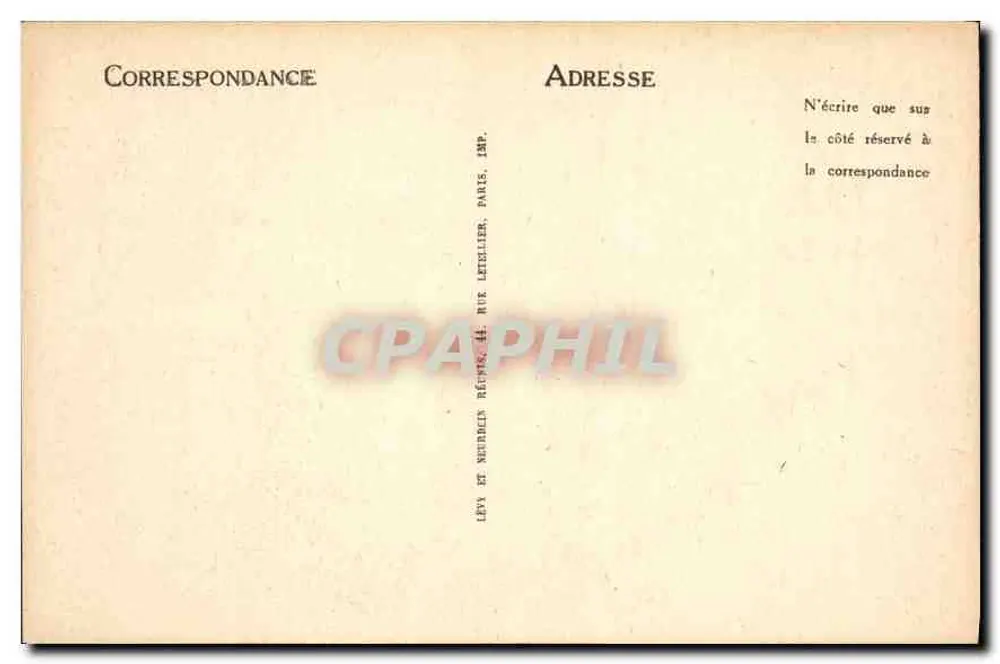 Pont-Aven — Casa no Estilo Bretão — LL. - Verso