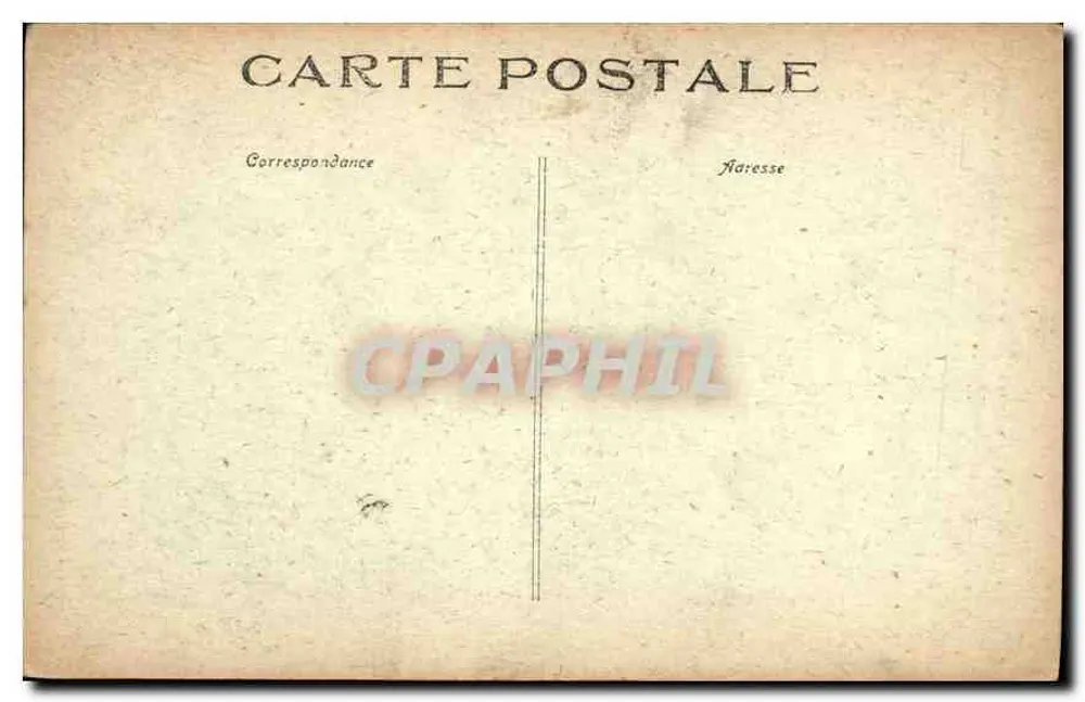 Junge Frau aus PONT-AVEN — Sammlung Vald, Guttpper — n° 1276 - Rückseite