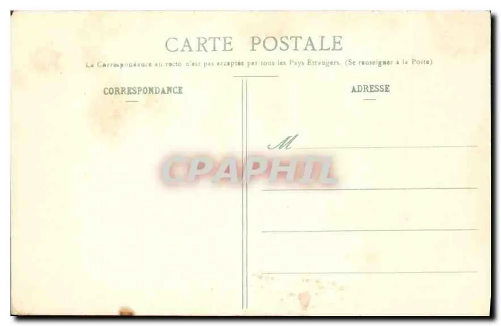 PONT-AVEN - Promenade du Bois d'Amour — Collection H. Laurent, Port-Louis, n° 2961 - Rückseite