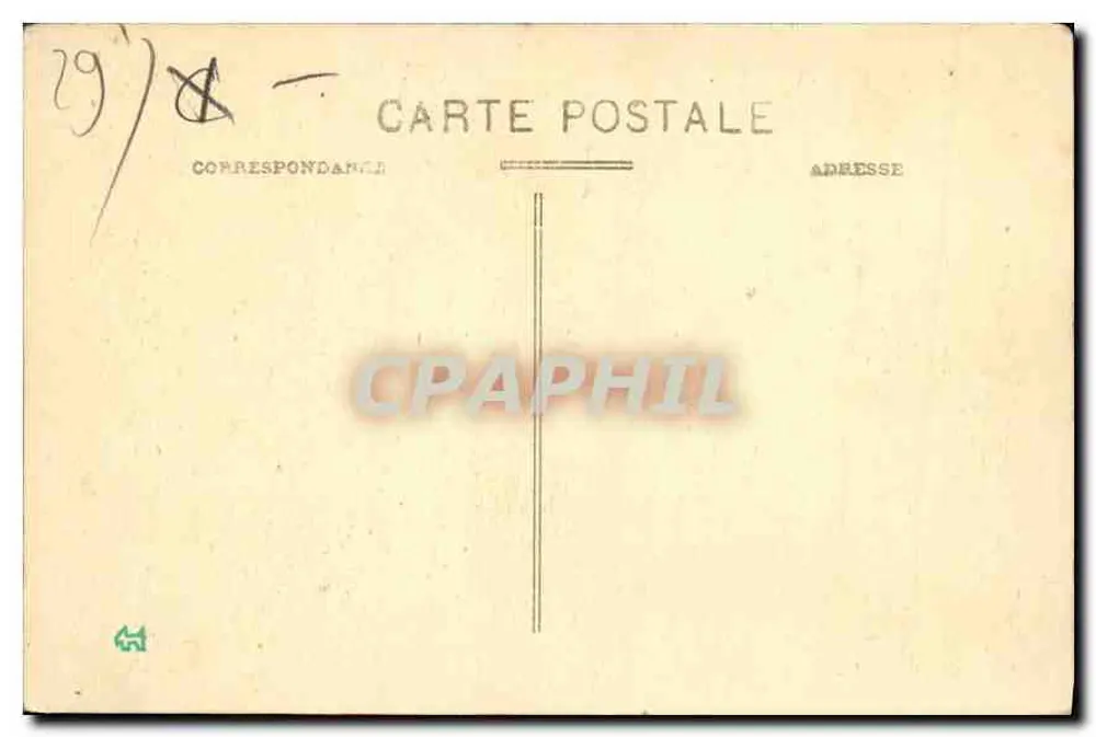 PONT-AVEN - Blick auf das Mühle Rosmadec vom Kai — Coll. Villard, Quimper, n° 4541 - Rückseite