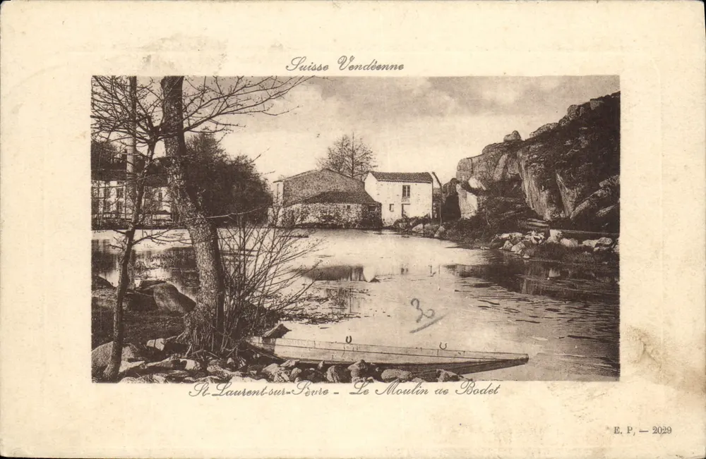 St-Laurent-sur-Père - Die Mühle von Bodet — Suisse Vendéenne, E.P. - 2029 - Vorderseite